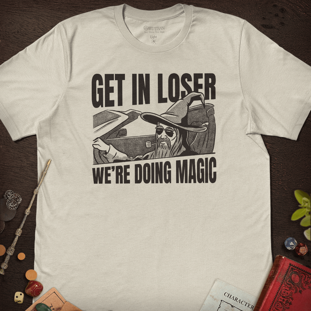 We're Doing Magic T-Shirt - Cardtisan - T-Shirt - Light - S - casual wear - dnd