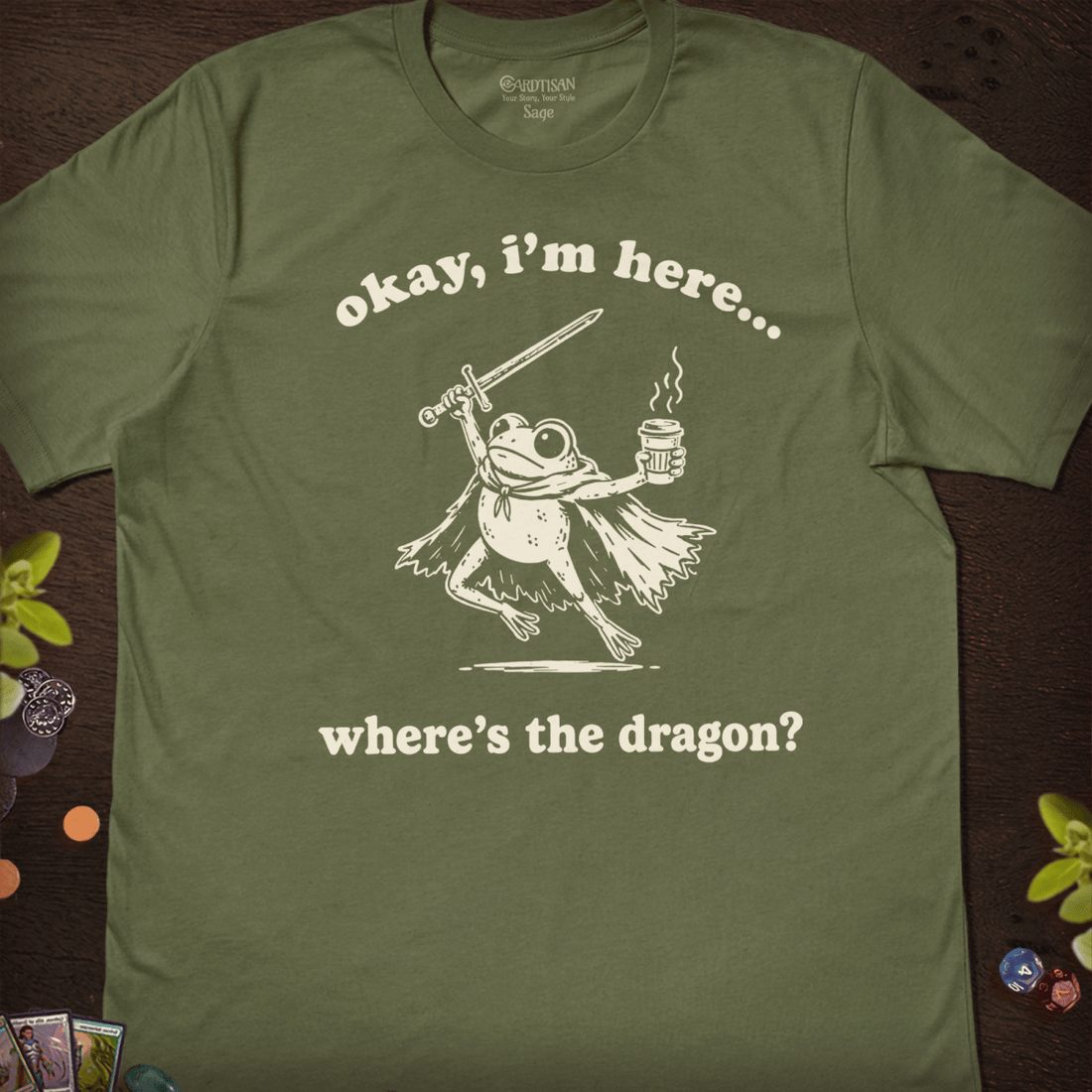 Where's the Dragon Frog T-Shirt