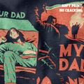 Your Dad My Dad T-Shirt - Cardtisan - T-Shirt - Navy - S - absurd-humor - chaotic-energy